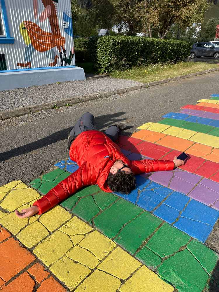 Felipe Cheverini en Islandia