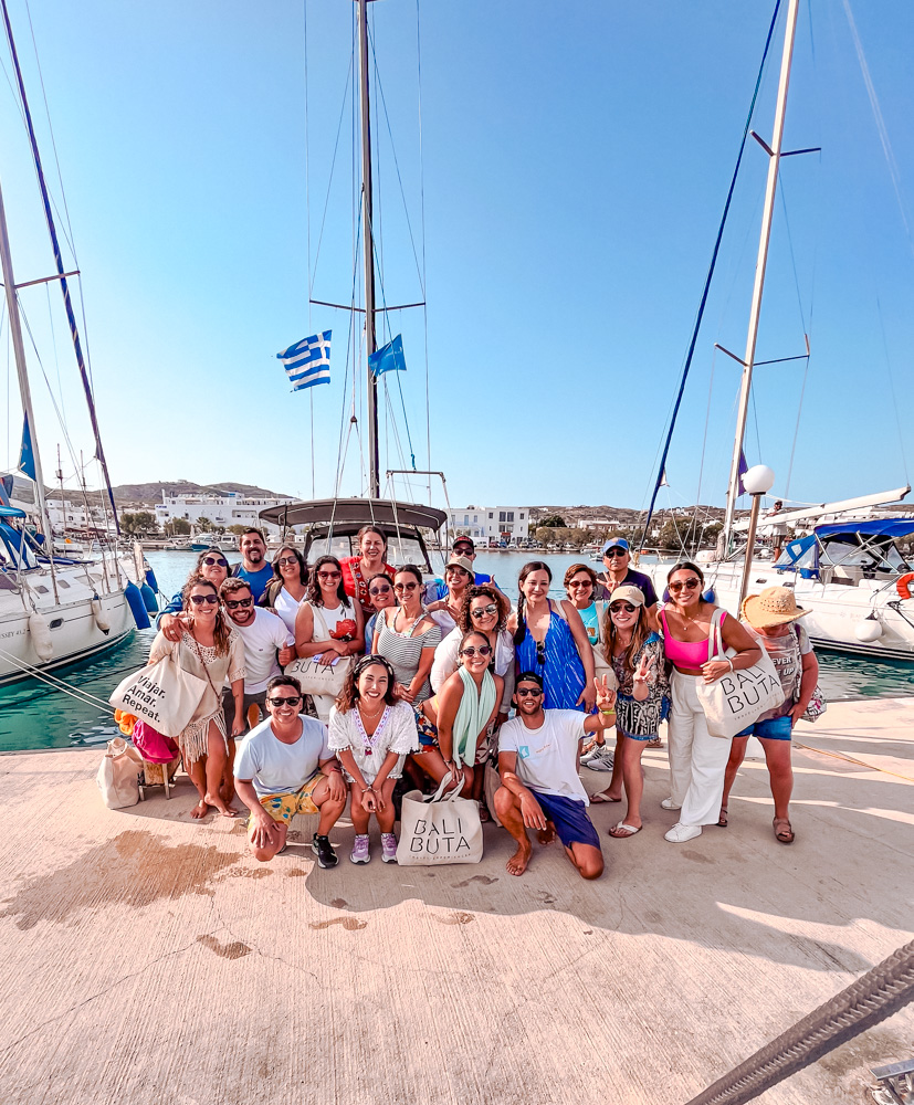 velero por Milos, viaje en grupo a Grecia con BALIBUTA