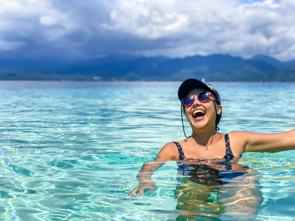 viajera BALIBUTA feliz