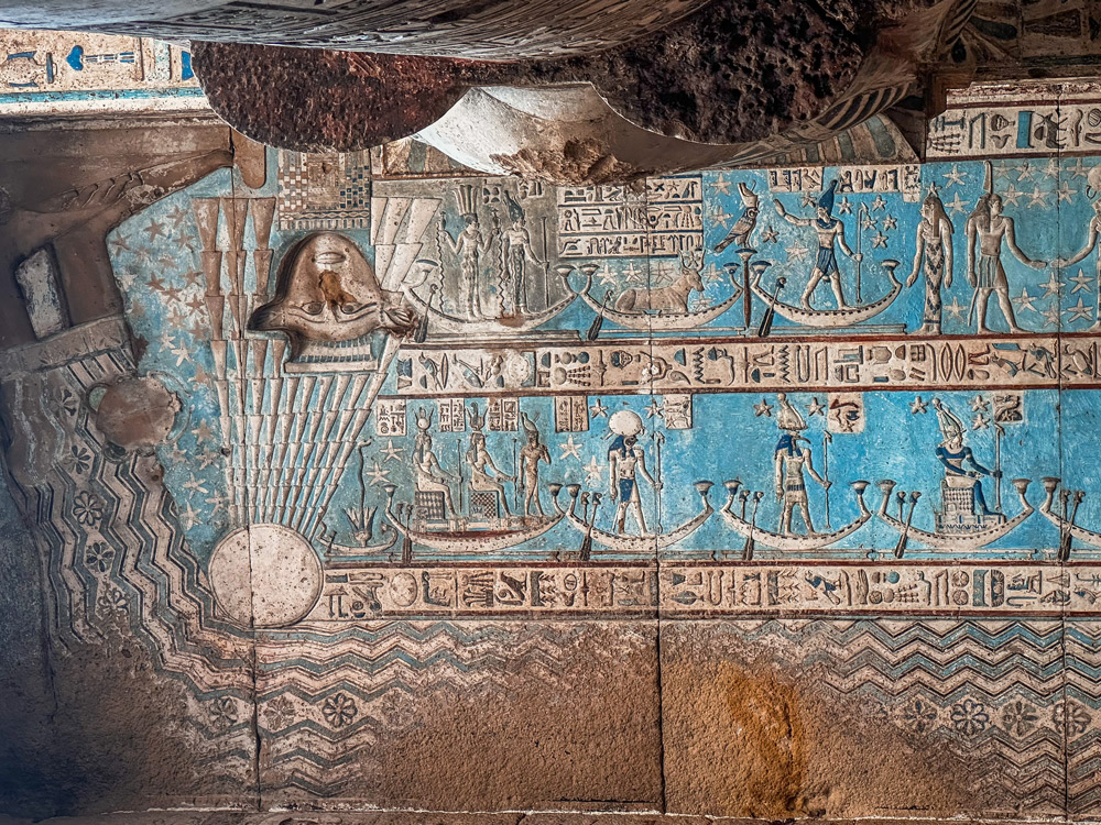templo de dendera en Egipto