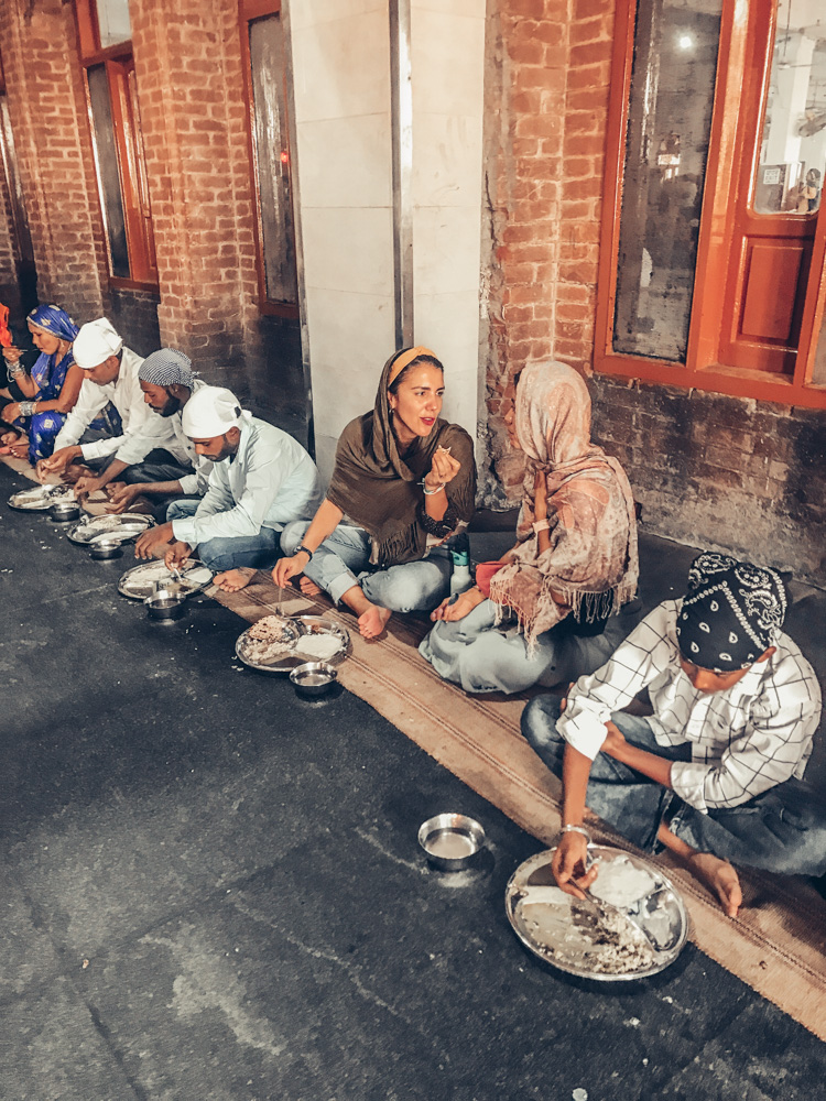comida en india